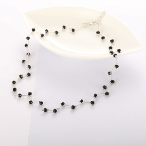 925 Sterling Silver Shinning Necklace For Women With Grape Shaped